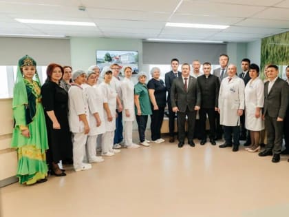 В Мамадышской ЦРБ открыли после ремонта терапевтическое отделение