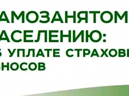 Самозанятые граждане могут добровольно уплачивать взносы в счет будущей пенсии