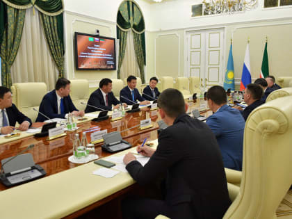 Минниханов: Казахстан – один из ведущих зарубежных партнеров Татарстана
