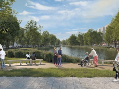 В Казани при благоустройстве бульвара по улице Серова сохранят водоем