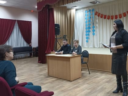 Внеочередное заседание Совета Тураевского сельского поколения