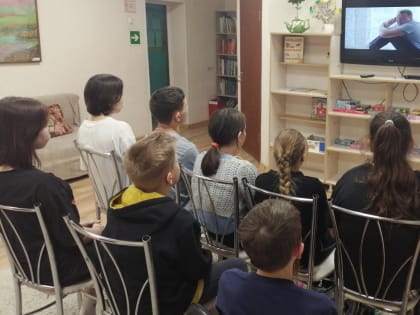 Познавательное занятие для школьников провел воспитатель приюта «Забота»
