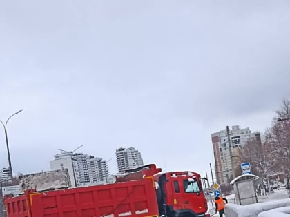 Уборка снега в Челнах проходит в усиленном режиме