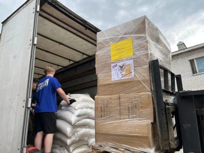 «Молодая Гвардия» Республики Татарстан приняла участие в отправке груза в ЛНР