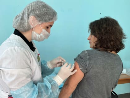 На избирательных участках Зеленодольского района 70 человек привились от гриппа