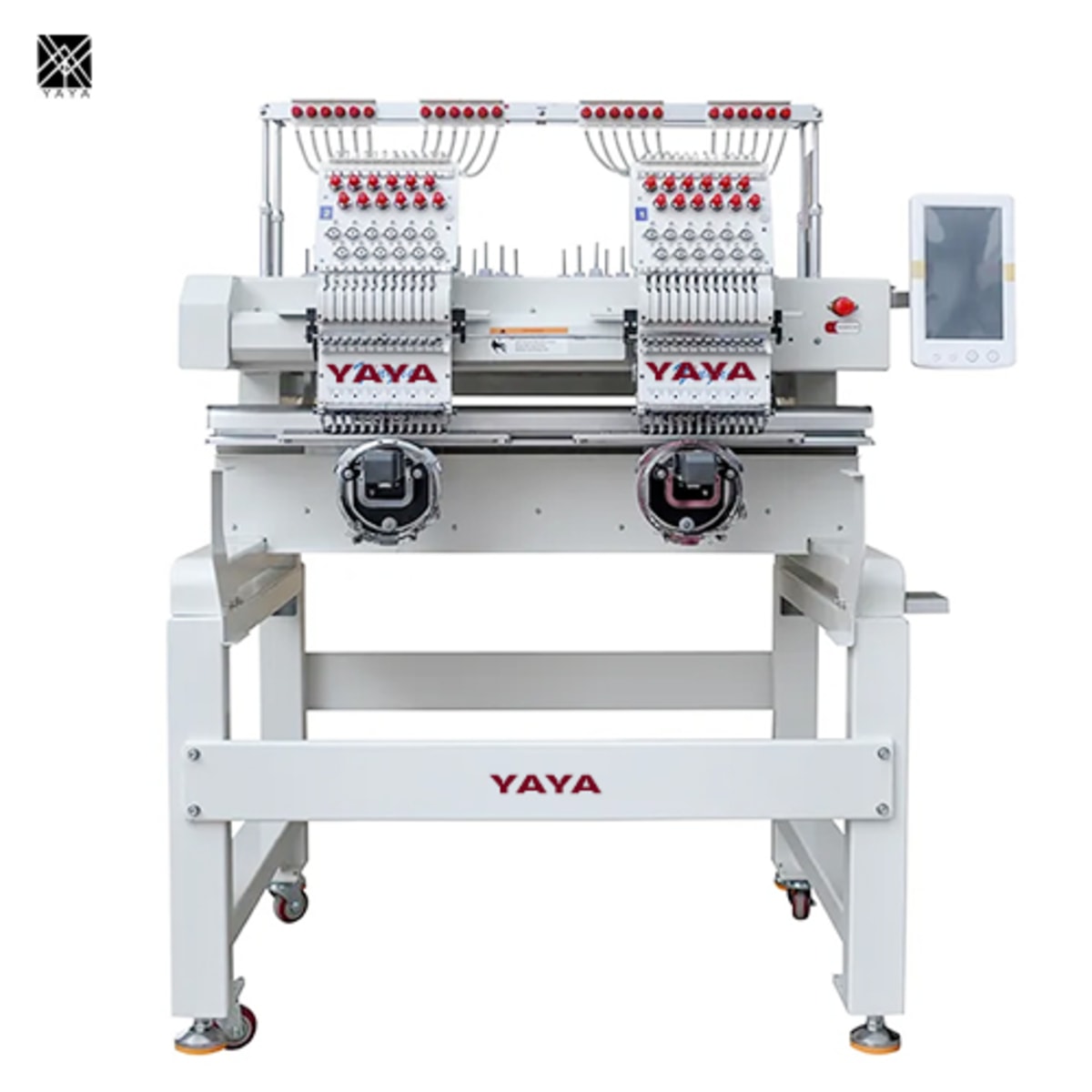 Double Head 9 Needles Embroidery Machine