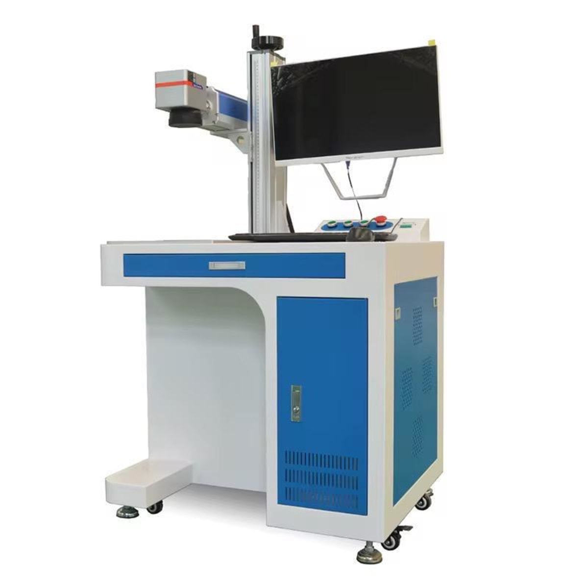 Drawer Fiber Laser Engraving Machine