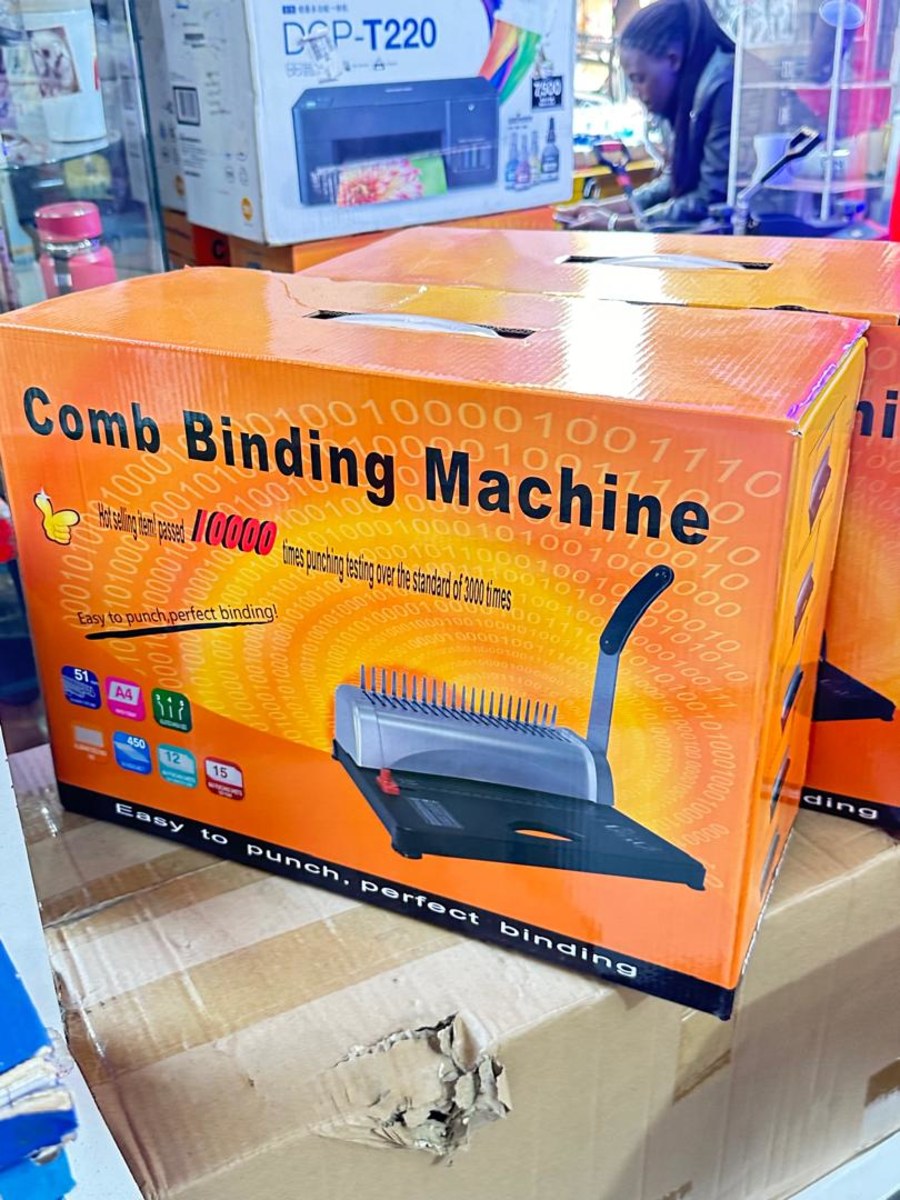 Comb Binding Machine A4