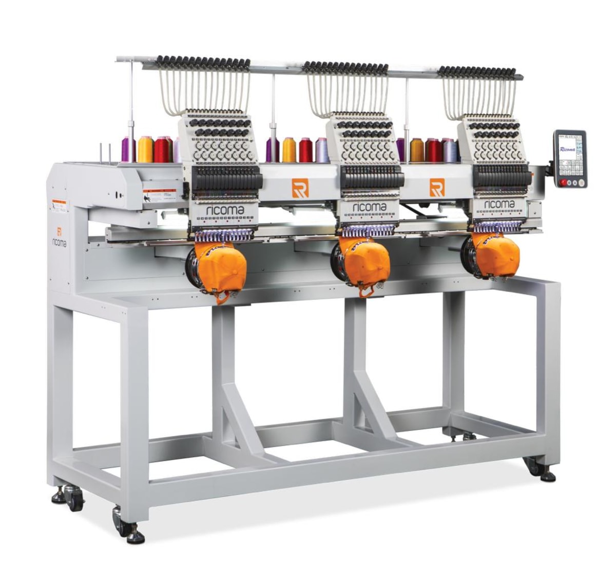 THREE HEAD EMBROIDERY  MACHINE