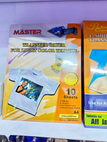 Light Transfer Papers - A4