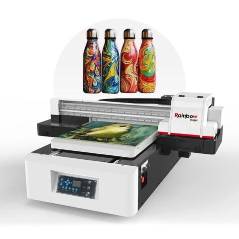 6090 UV Flatbed Printer with Camera