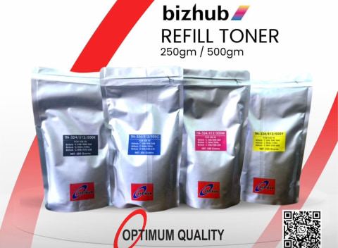 Konica Bizhub Refill Toners - 500g (Sachet)