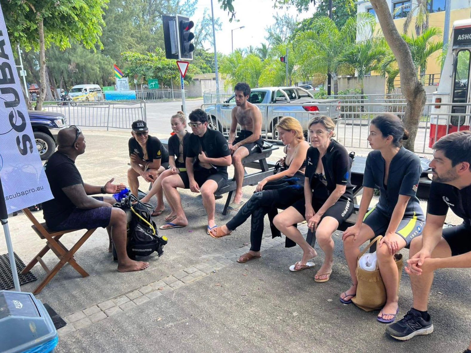Scuba Training Session
