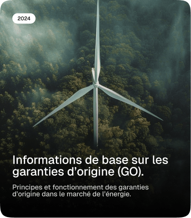 Informations de base sur les garanties d'origine (GO).