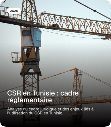 CSR en Tunisie : cadre réglementaire
