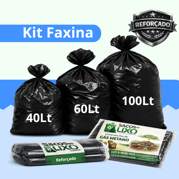 Kit Faxina — Edição Residencial Mensal (Reforçado)