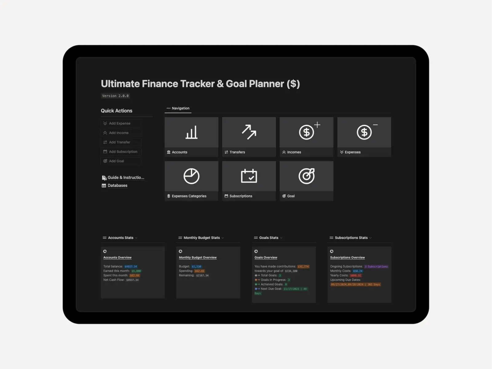 Ultimate Finance Tracker Goal Planner NotionZone ultimate-finance-tracker-goal-planner-notionzone