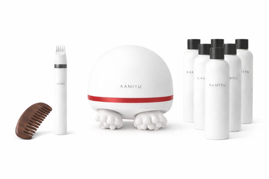 The 6-Month Reset: Kamiyu Dome, full kit and six bottles of Follicle Wash