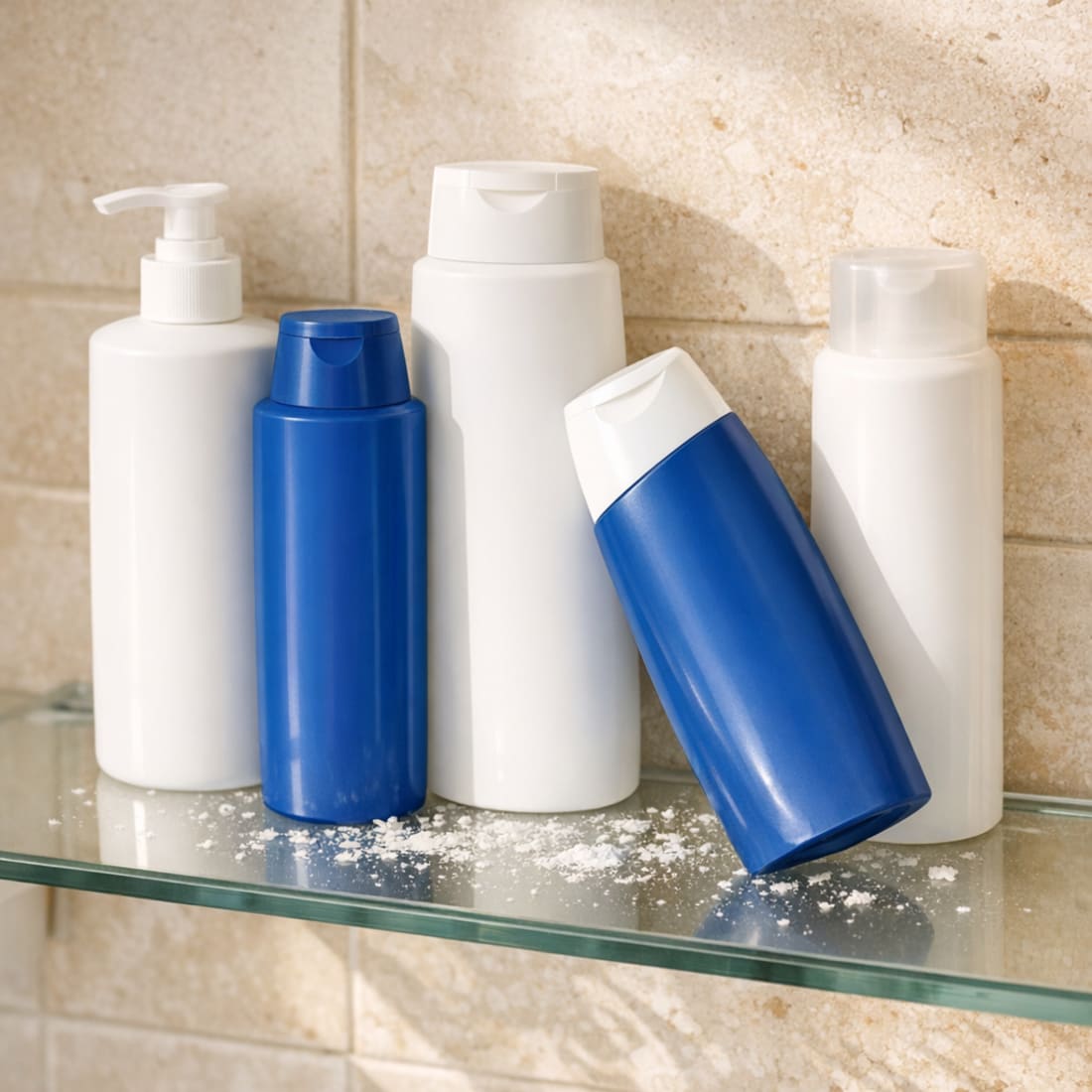 The shelf of shampoos that never fixed it