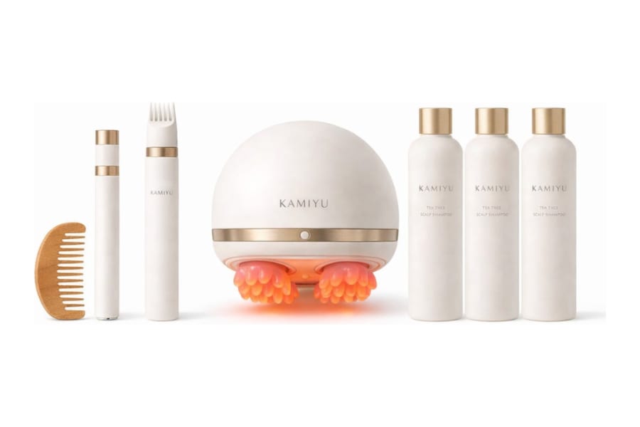 The 3-Month Reset: Kamiyu Dome, full kit and three bottles of Tea Tree Scalp Wash
