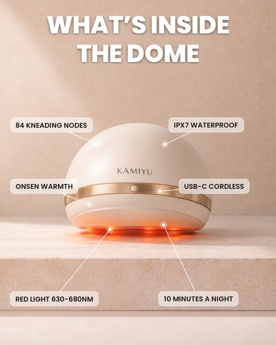 What is inside the dome