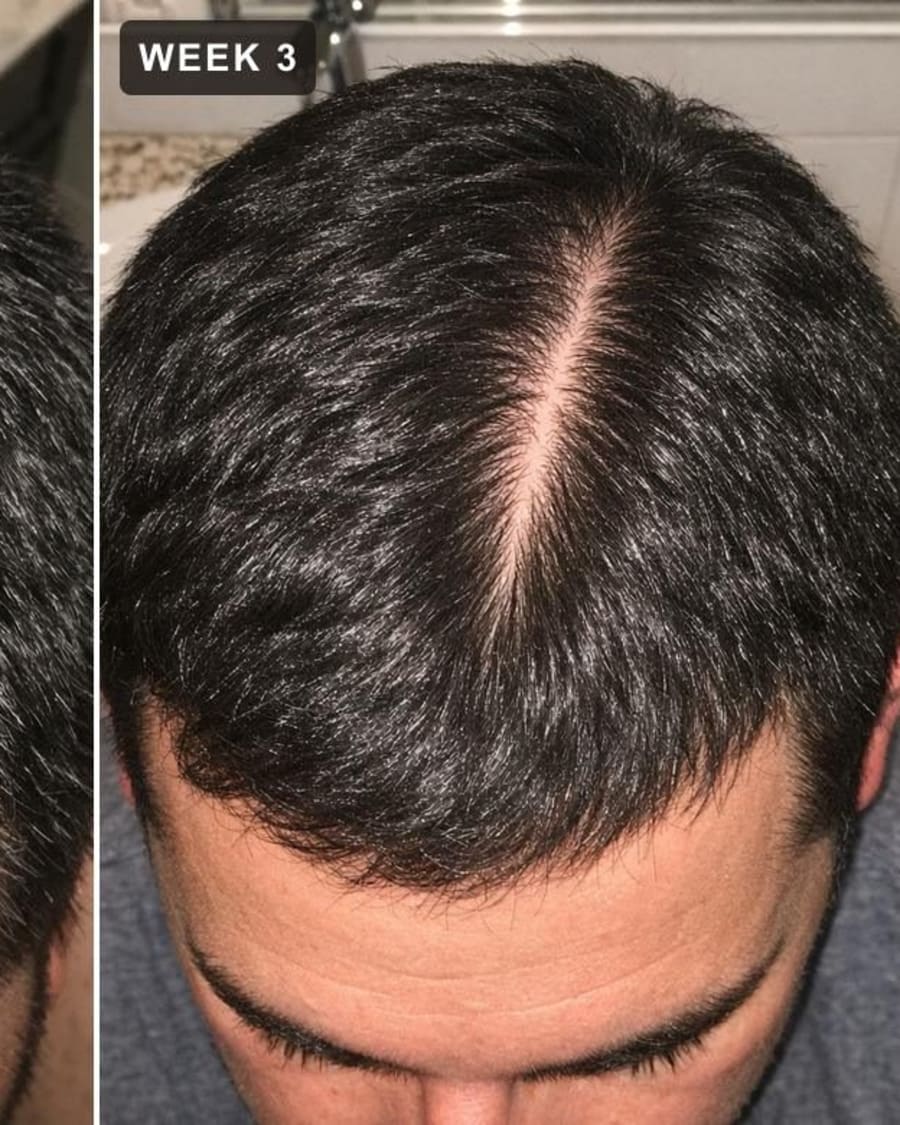 Customer part line, week 0 and week 3