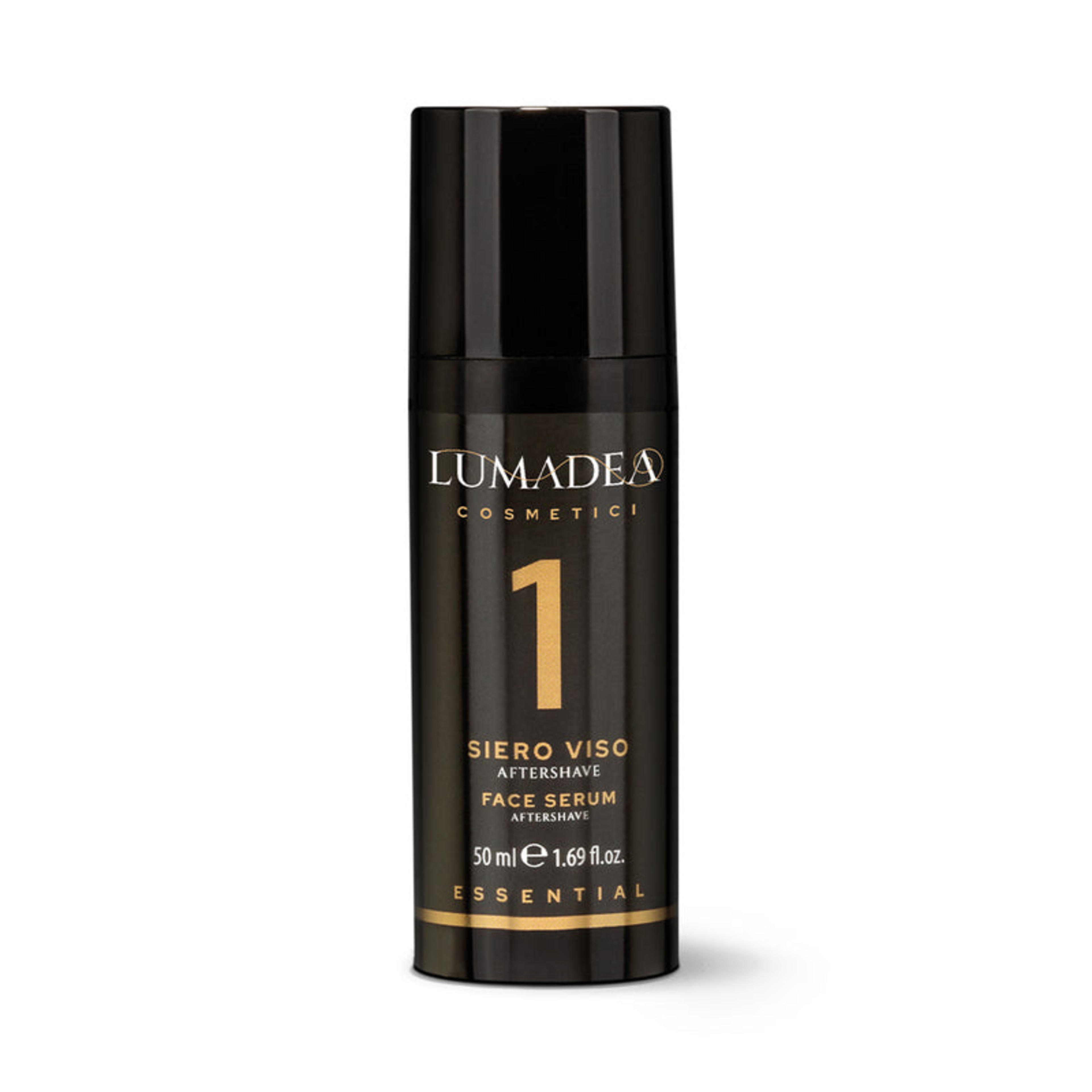 Face Serum N.1 – Aftershave & Anti-Age - lumadea-face-serum-aftershave-n1 - large view