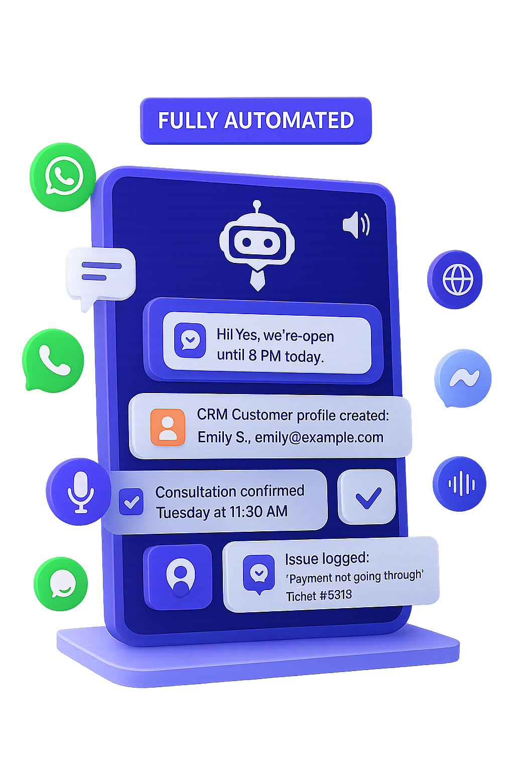 Let Your AI Assistant Talk to Customers, So You Don’t Have To