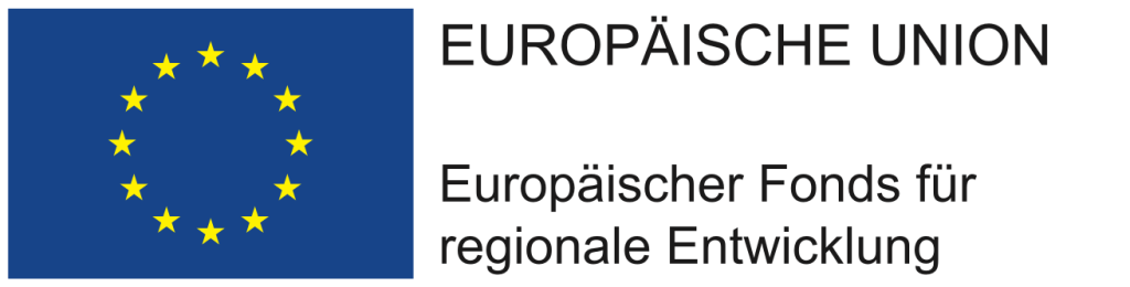 Logo EU: Europäischer Fonds für regionale Entwicklung