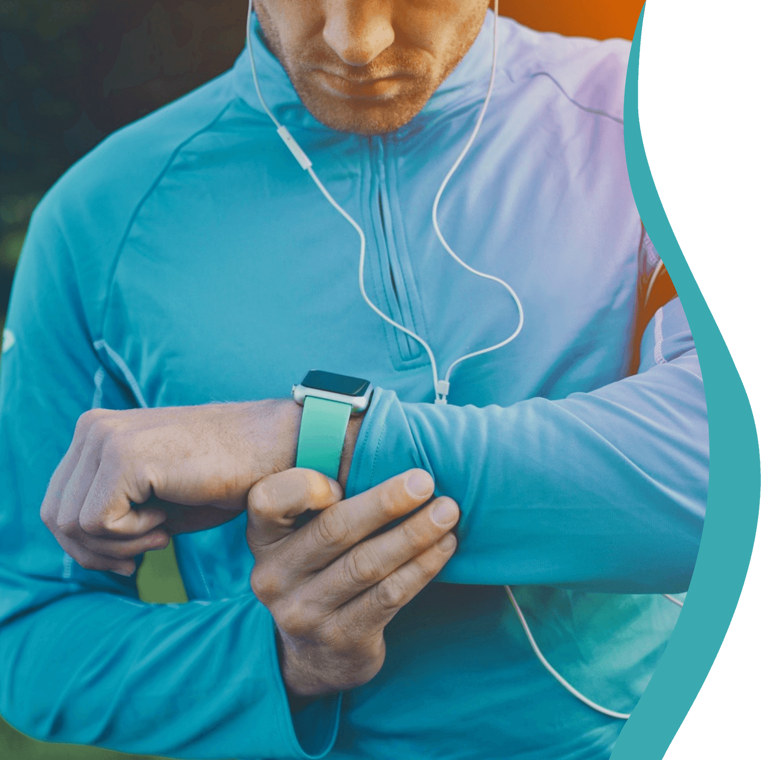 YAS-App_Vorteile Sportler trackt Schritte