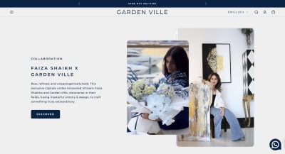 GARDEN VILLE interface screenshot 2