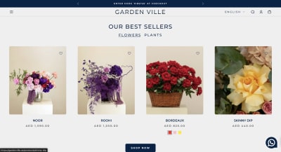 GARDEN VILLE interface screenshot 3