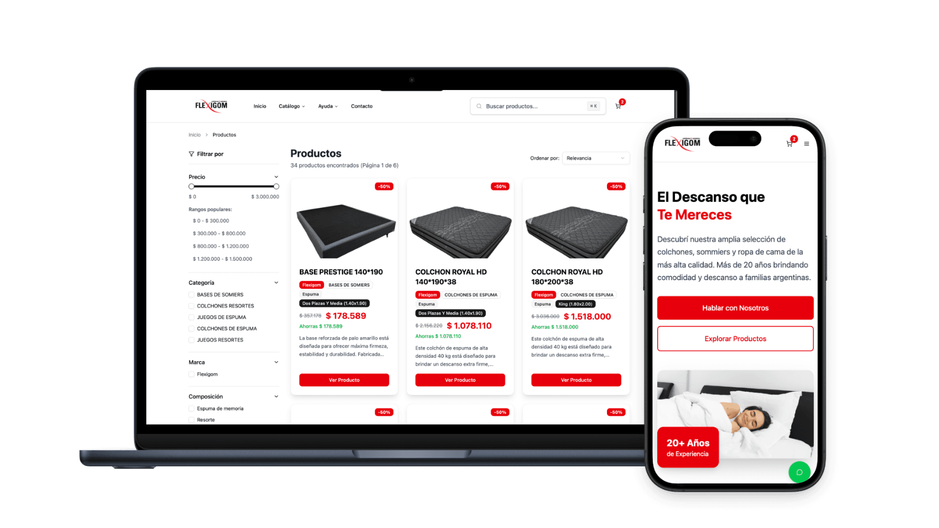 Flexigom: de tienda física a ecommerce activo 24/7