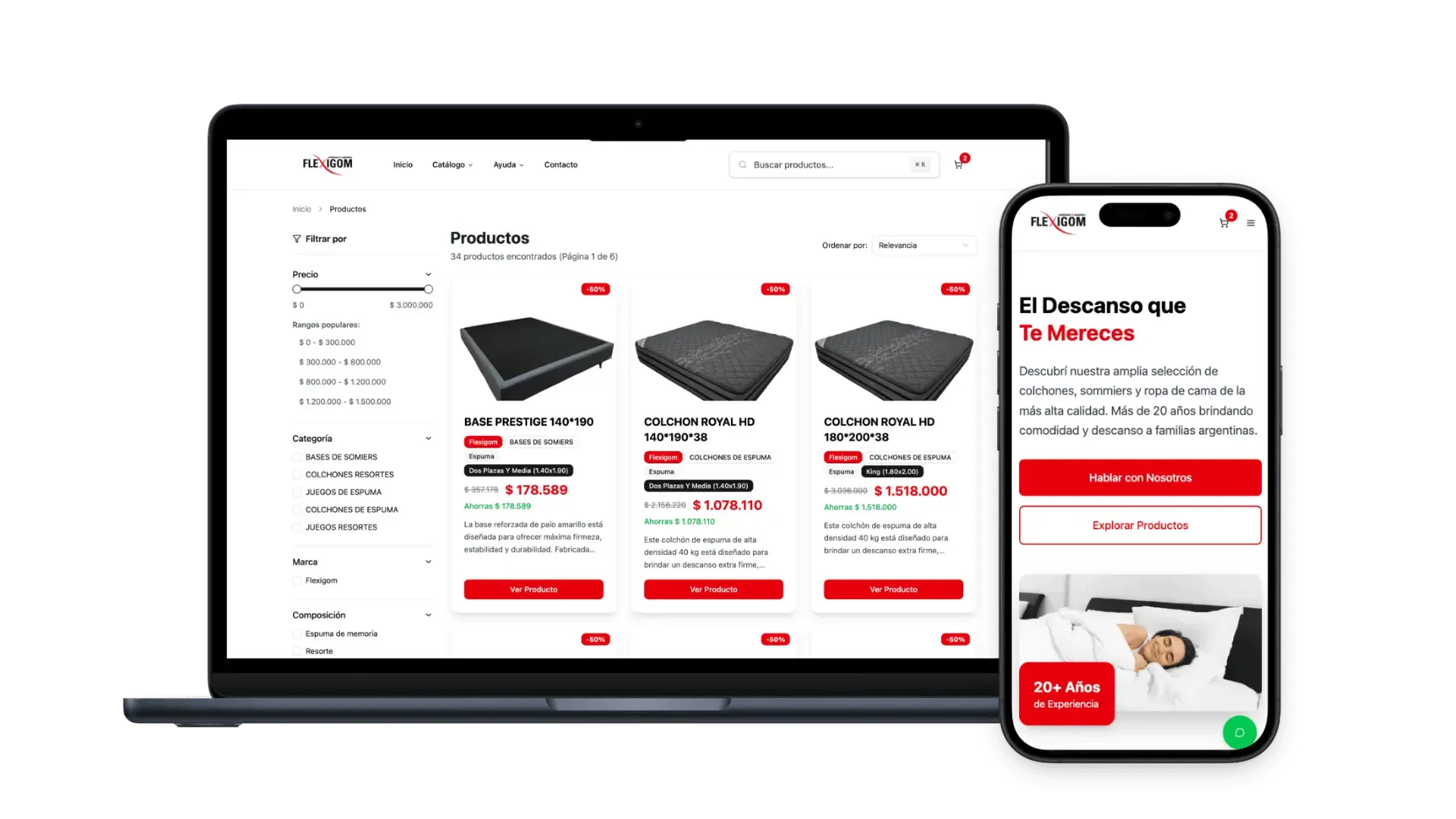 Flexigom: de tienda física a ecommerce activo 24/7