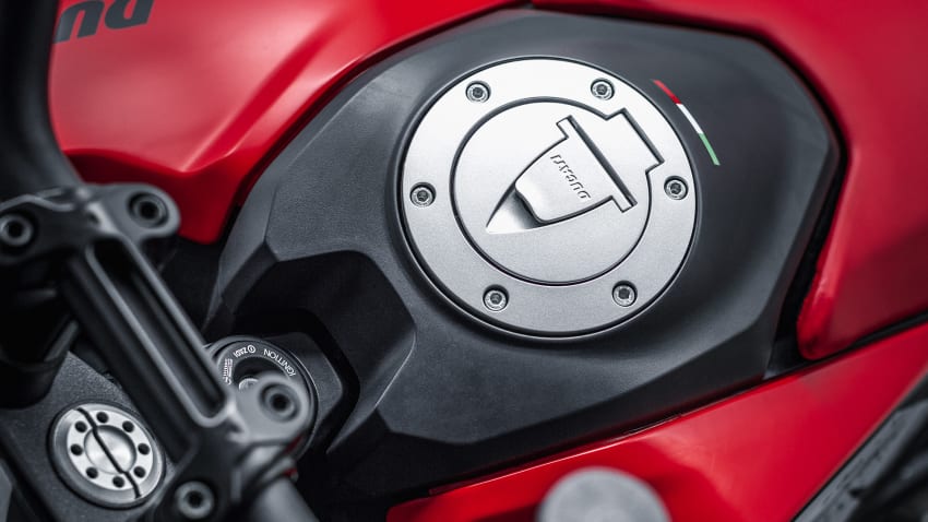 Ducati Hypermotard 950 RVE kütusepaagi detail