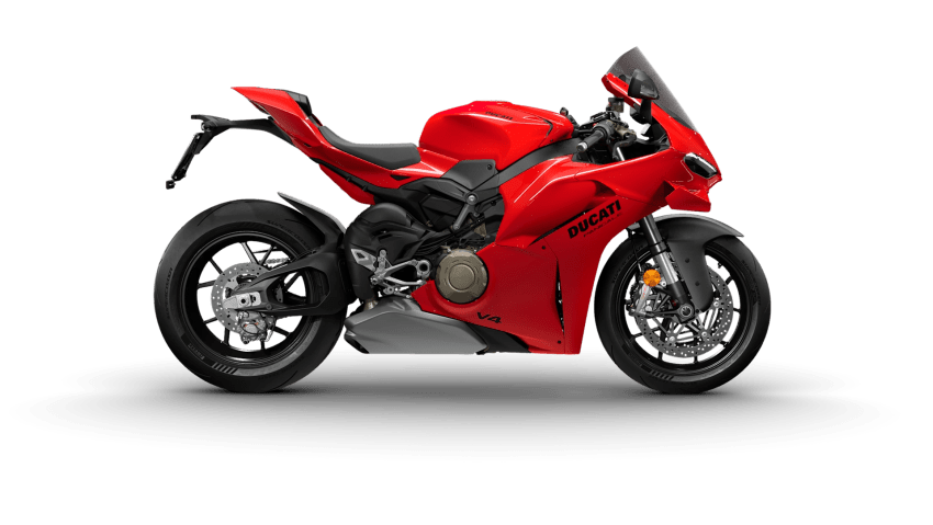 Ducati Panigale V4 MY27 stuudio külgvaade