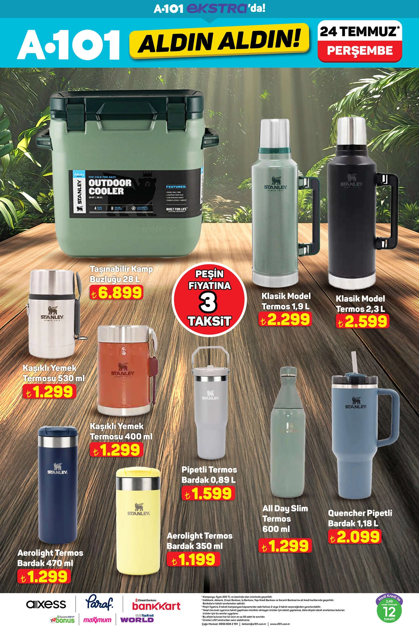 Stanley Aeros Termos Bardak 350ml ve diğer Stanley ürünleri A101’de indirimde