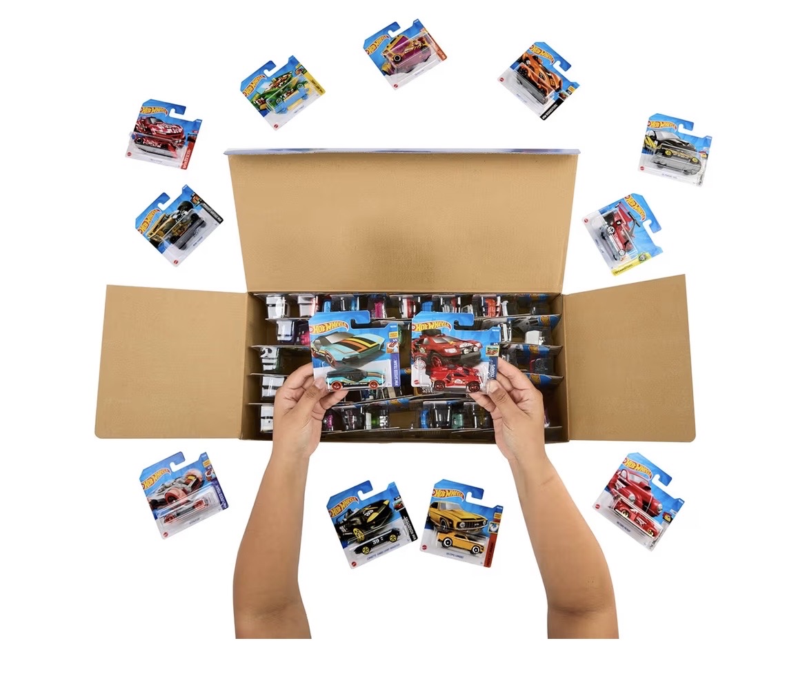 Hot Wheels Ellili (50 adet) Araba Seti, V6697