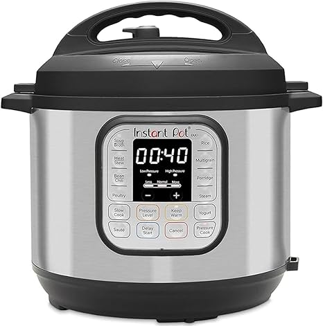 Instant Pot Duo 7'si 1 Arada Akıllı Pişirici, 5.7 L, Düdüklü Tencere, Çok Yönlü Pişirici