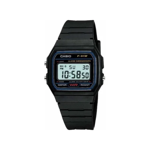 Casio F-91W-1DG Erkek Asker Kol Saati