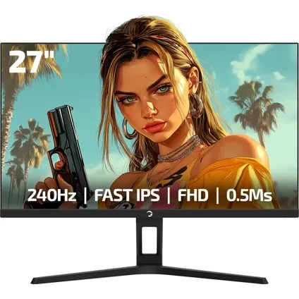 Gamepower Kaze T20 27″ 240Hz 0.5ms FHD Fast IPS 2X2W Speaker Gaming Monitör (Sıfır Ölü Piksel Garantili)