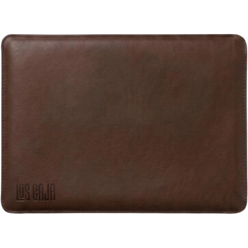 Minimalist 13 İnç Laptop Kılıfı, Vegan Deri, Su İtici Özellikli, Bilgisayar Notebook Laptop Çantası (Acı Kahve, 13 İnç)