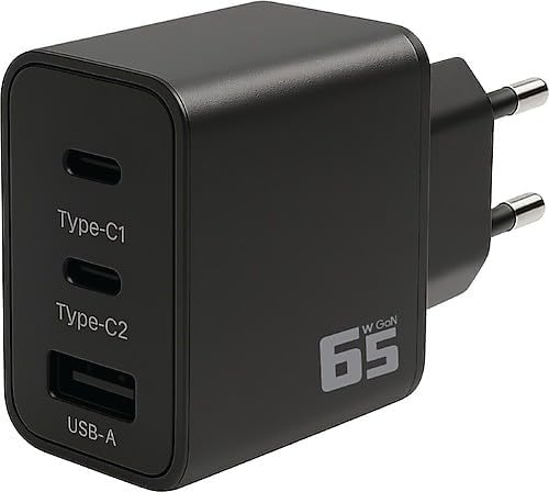 Redline 65W GaN 2× Type-C + USB-A Çikisli Hizli Sarj Adaptörü