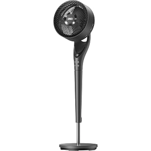 DREO 20 dB Sessiz Ayaklı Fan, 37”–42” Ayarlanabilir Yükseklik