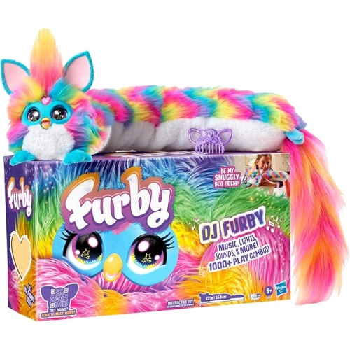 Furby DJ Furby Etkileşimli Oyuncak | 81 cm Uzunluk | 6 Yaş ve Üzeri