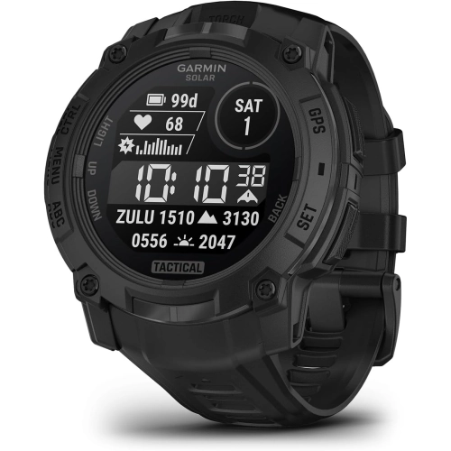 Garmin Instinct 3 – 50 mm, Solar, Tactical Edition - Siyah