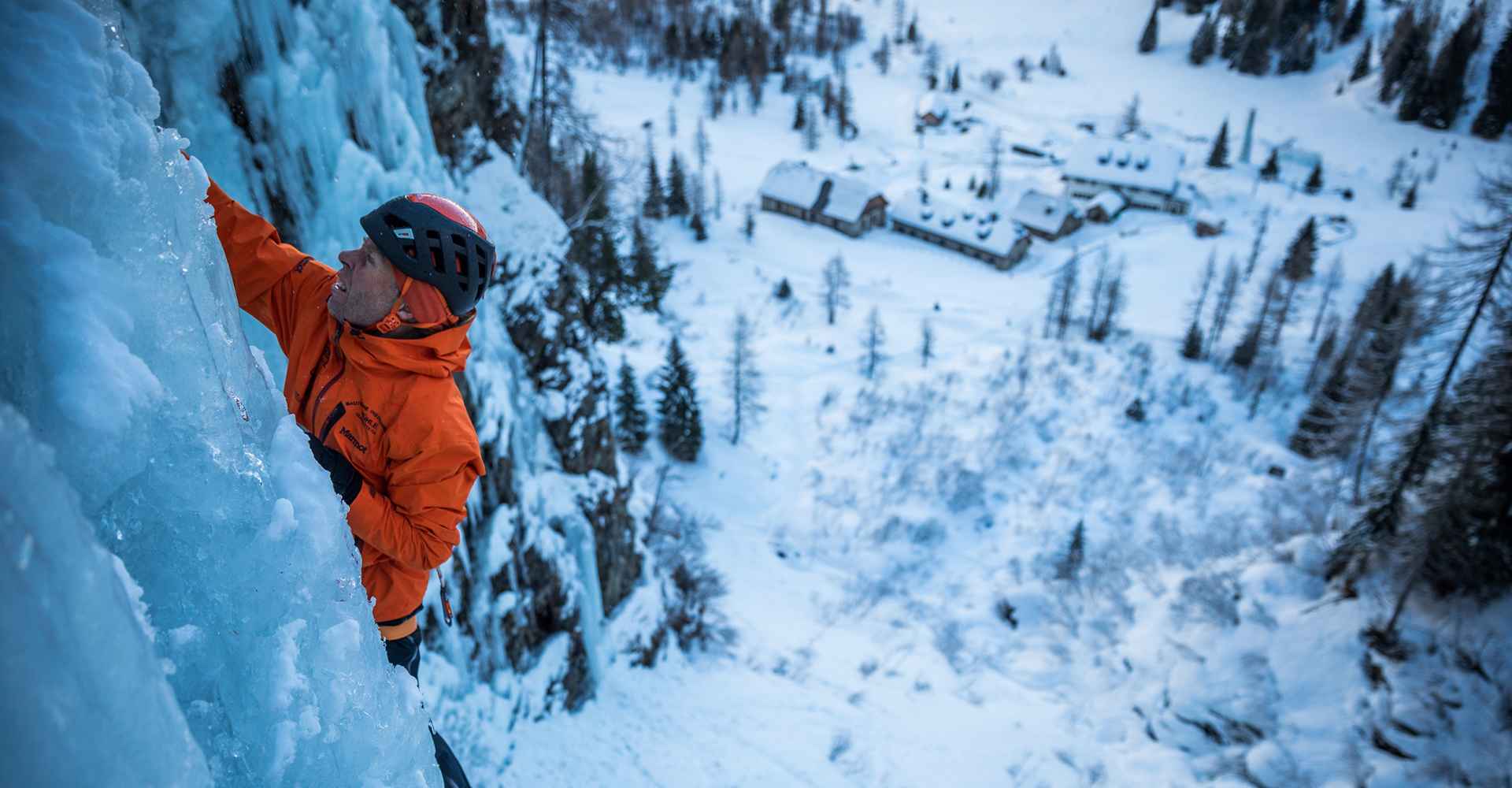 Eisklettern Markierung Produktbilder Rauris Robert Jasper Shooting Sonnblick lowa