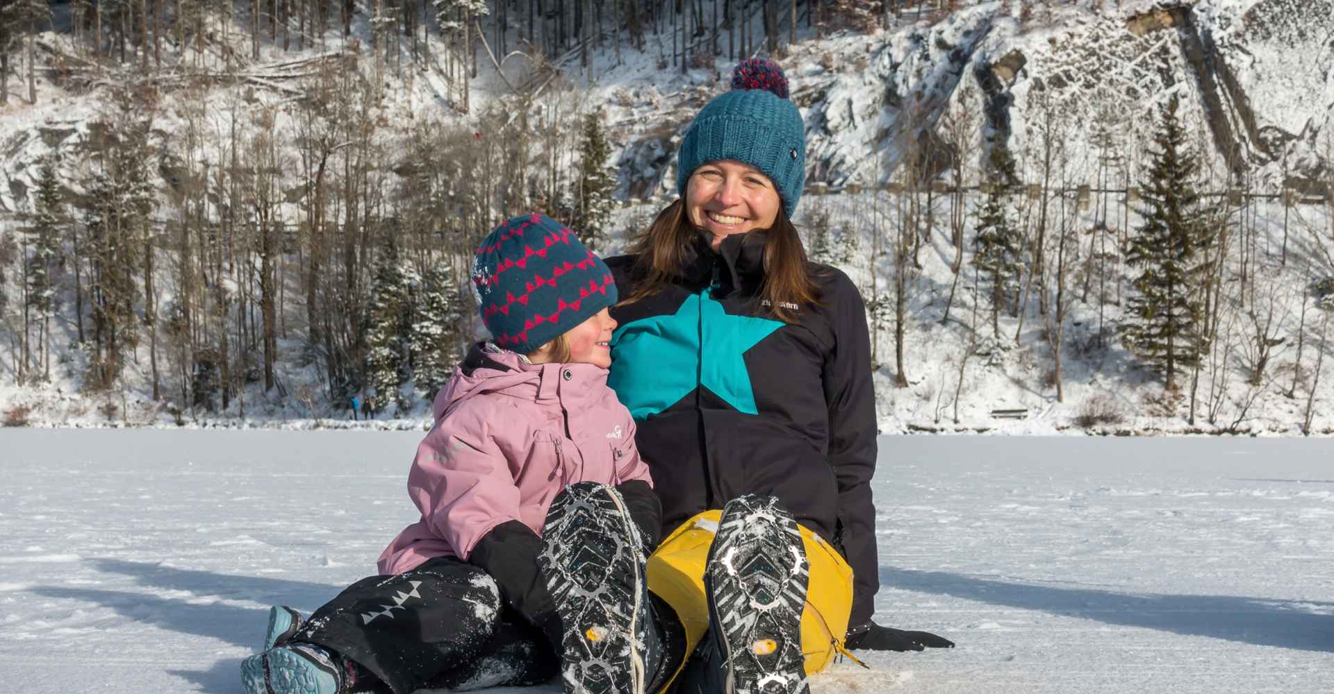 Imagefoto mit dem RENEGADE EVO ICE GTX Ws, Winterwandern mit Kindern