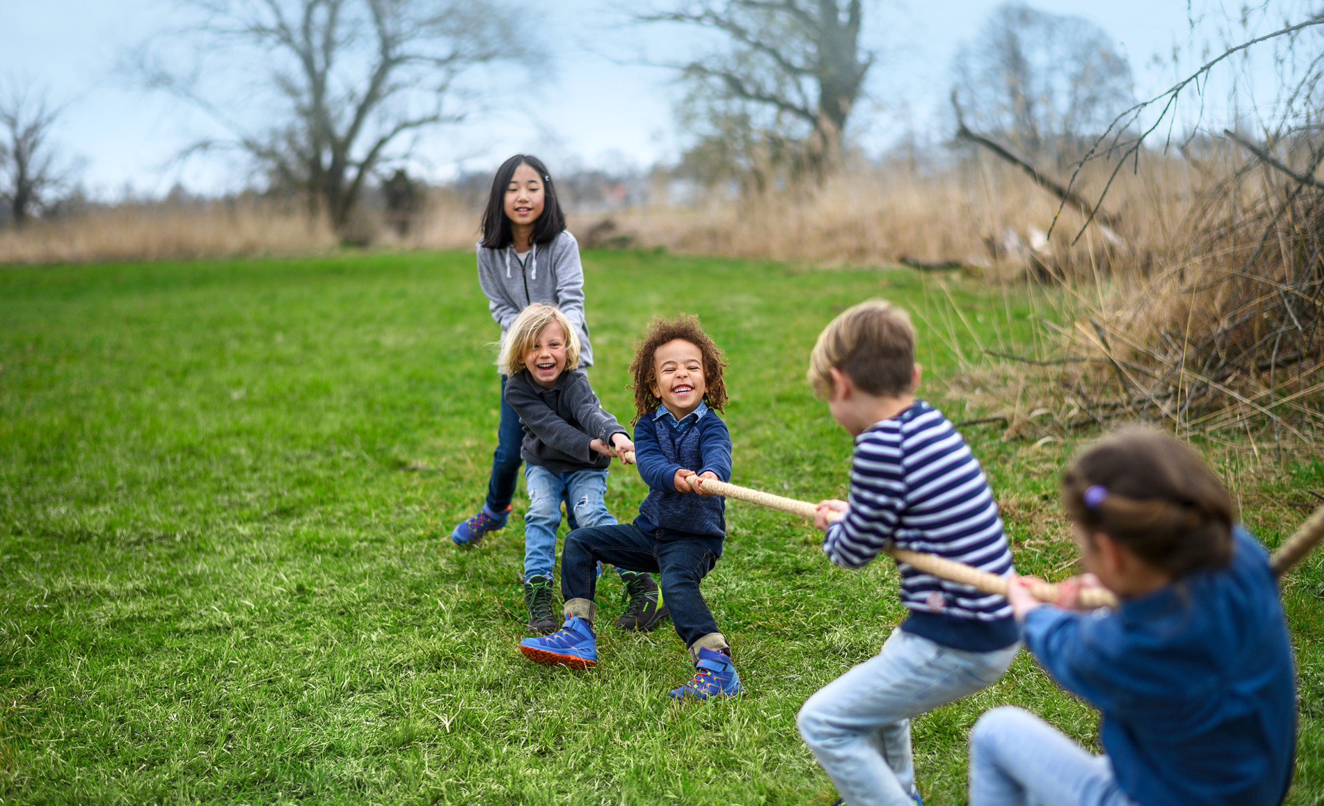 Imagefoto met de LEDRO GTX MID JUNIOR, LOWA Kids Kampagne 2019