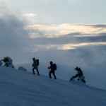 Schneeschuhtour Brunnenberg,
Riesengebirge, Tschechien.